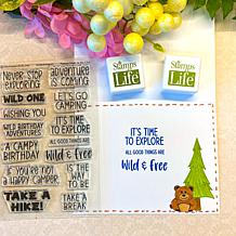 The Stamps of Life words4camper Stamp Set