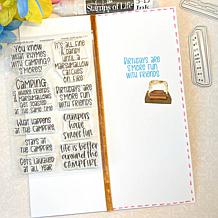 The Stamps of Life words4smores Clear Stamp Set