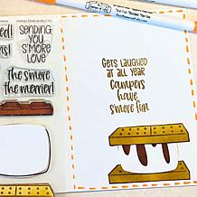 The Stamps of Life words4smores Clear Stamp Set