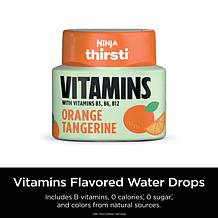 Thirsti VITAMINS Orange Tangerine Flavored Water Drops (Sweetened)