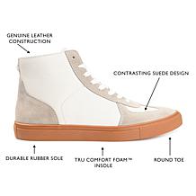 Thomas & Vine Men's Verge High Top Leather Sneaker