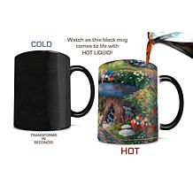 Thomas Kinkade Disney Alice in Wonderland Heat-Changing Morphing Mug