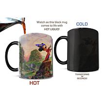 Thomas Kinkade Disney Mickey Mouse Heat-Sensitive Morphing Mug