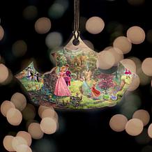 Thomas Kinkade Disney Shaped Acrylic Hanging Print - Sleeping Beauty