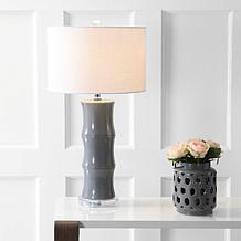 Tiki 26.5" Ceramic LED Table Lamp by JONATHAN Y