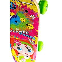 TITAN Flower Power Princess 17 Inch Complete Skateboard for Girls 8...