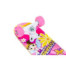 TITAN Flower Princess Pink 17" Complete Skateboard for Kids 5+