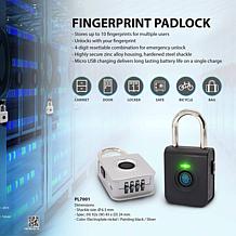 Tokk Smart Dual Function Rechargeable Combination & Fingerprint Lock