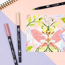 Tombow Dual Brush Pen Art Markers - Fairies Palette 10-Pack