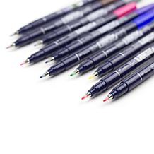 Tombow Fudenosuke Color Brush Pens 10-pack