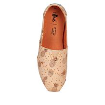 TOMS Pineapple-Print Classic Alpargata