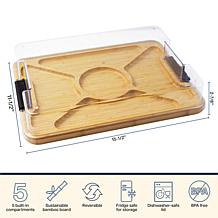 Totally Bamboo Flip, Serve & Store State-Themed Charcuterie Board
