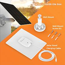 Toucan 2-pack 2K Wireless Cameras with 2 Solar Panels