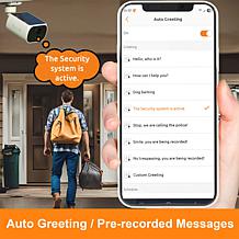 Toucan S5 Solar Wireless Security Camera with 2K Video and Alarm