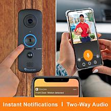 Toucan V3D Video Doorbell & S4 2K Wireless Indoor Camera