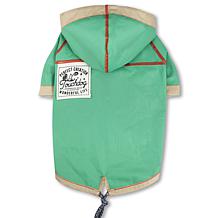 Touchdog Cloudburst Waterproof Reversible Dog Raincoat