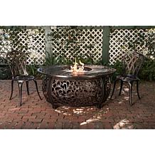 Toulon Aluminum Oval  LPG Fire Pit