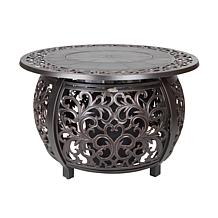 Toulon Aluminum Oval  LPG Fire Pit