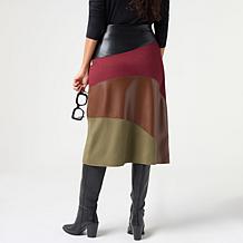Tower Hill by Christie Brinkley Patchwork Aline Skirt