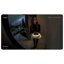 TP-Link Tapo Indoor/Outdoor 2K Video Doorbell & Security Cameras