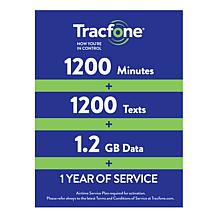 Tracfone BLU FLEX 4G Flip Phone w/Powerbank & 1,200 Min/Text/Data