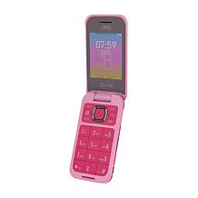 Tracfone HMD Barbie Flip Phone with 1,200 Talk & Text 365-Day Plan
