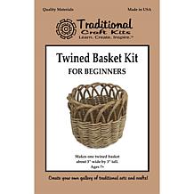 Traditional Craft Kits Beginner Basket Kit - Complete Set