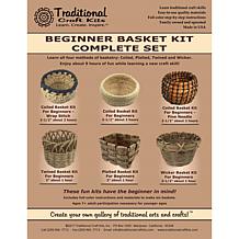 Traditional Craft Kits Beginner Basket Kit - Complete Set