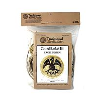 Traditional Craft Kits Coiled Basket Kit - Eagle Design