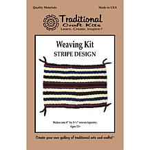 Traditional Craft Kits Weaving Kit - Stripe Design
