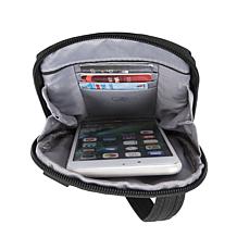 Travelon Anti-Theft Metro Stadium Mini Crossbody/Navy Heather