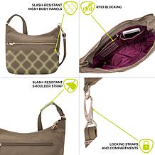 Travelon Anti-Theft Tailored Hobo Bag