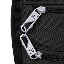 Travelon Classic Anti-Theft Slim Double Zip Crossbody