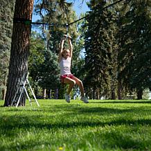 Trelines Roller Adventure Line 36ft Zipline Outdoor Sport Play