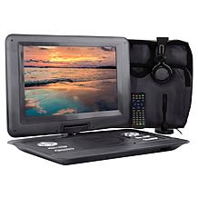 Trexonic 14.1" Portable TV/DVD Player with Bag, Antenna and Remote