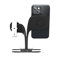 Trexonic 4 in 1 Fast Charge Charging Station - Black