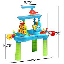 Trimate Sensory Sand and Water Table  3Tier Splash and Activity Center