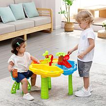 Trimate Toddler Sensory Sand and Water Table with Chair