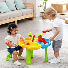 Trimate Toddler Sensory Sand and Water Table with Chair