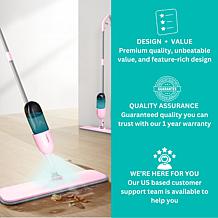 True & Tidy SPRAY-360 Clean Everywhere Spray Mop Kit