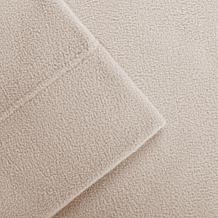 True North by Sleep Philosophy Micro Fleece Sheet Set - Khaki - Queen