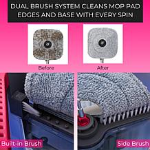 TrueClean Mop & Bucket System with Silicone Floor Sweeper