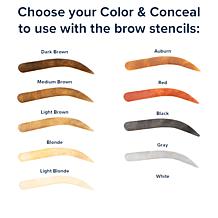 TRUHAIR Perfect Brow 5-piece Stencil Set