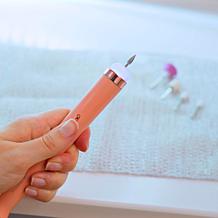 TruRitual Rechargeable Electric Nail File Kit with Tips