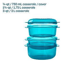 Tupperware® 7-piece Microwave Multi-Use Stack Cooker Set