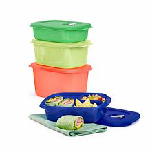 Tupperware® 8-piece CrystalWave® Rectangle Food Storage Set