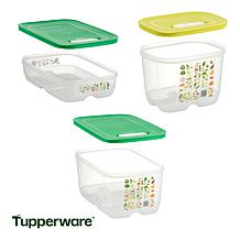 Tupperware® FridgeSmart 6-piece Vented Food Saver Set