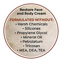 Tweak'd by Nature 2-piece Amber Vanilla Home & Go Rescue Cream Set