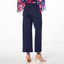 TWRHLL by Christie Brinkley Front Button-Detail Pant