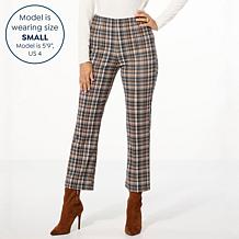 TWRHLL by Christie Brinkley Kick Flare Pull-On Crop Pant